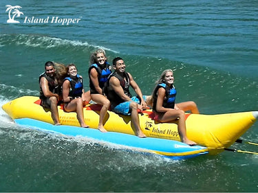 Island Hopper 5 Person Towable Banana Boat